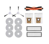 replacements For Dr-eame Robot Vacuum Cleaner Spare Accessory Parts Kit For Xiaomi B101CN Hair Main/Side Brush, Filter, Mop Rag