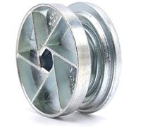 ReplacementScrews Bed Frame Cam Wheel Locks Compatible with IKEA Part 114670 (MALM, SONGESAND, BRIMNES) (Pack of 6)