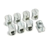 ReplacementScrews Cross Dowel Barrel Nuts Compatible with IKEA Part 100514 (SUNDVIK, MYDAL, HASSELVIKA) (Pack of 8)