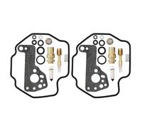 Replaces Kit Motorcycle Carburetor Rebuild Repair Kit For Virago XV535 535S 1988-2003 Carburetor Gaskets Jets Rebuild Kit(2 SET)