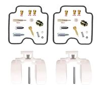 Replaces Kit Motorcycle Carburetor Rebuild Repair Kits Float For Raptor YFM660 YFM660R 2001-2005 Cut Air Membrane Starter Set(Set 2)