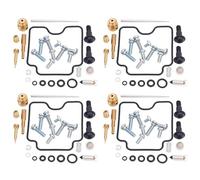 Replaces Kit Motorcycle Carburetor Rebuild Repair Tool Kit For XVS11 V-Star Custom XVS11A XVS1100A Plunger Diaphragm Screw Kit(4 set)