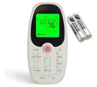 Replacment for Arctic King Midea Comfort-aire Window Air Conditioner Remote Control Model R09B/BGE R09B/BGCE R09A/BG(C) E R09B/BG(C) E R09C/BG(C) E R09/BG(C) E RG09B/BG(C) EF (with Batteries)