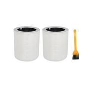 Replament Air Purifier Filter,Compatible for Levoit,Core 600S-RF,H13 True,Core 600S-RF 1Pack，White Smoke Removal Deization Assembly(2pcs XCQ-070-428-L)