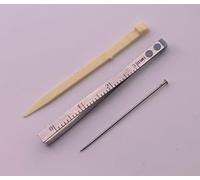 Replasment Spares For Victorinox Toothpick + Tweezers + Pin For Small 58mm Swiss Army Knife (Grey/Cream)