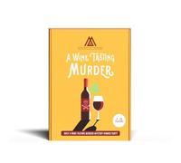 Replay-able A Wine Tasting Themed Murder Mystery Game Kit English 4-20 Players
