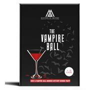 Replay-able Vampire Ball Murder Mystery Dinner Party Game for Up to 20 Adults - Host A Halloween Game Night - Dracula Themed - V2 English 4-20 Players