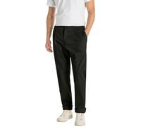 Replay Adhann Men's Tapered Fit Trousers, 098 Black, 32 W/30 L