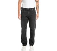 REPLAY Adult M1031 Kyran Jeans, Black Delavè 099, 32W / 32L