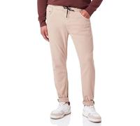 REPLAY Adult M1077 Milano Power Stretch Jeans, Light Taupe 803, 29W / 30L