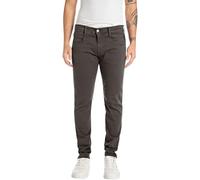 REPLAY Adult M914 Anbass Hyperflex Colour Xlite Jeans, Wood Grey 393, 32W / 30L