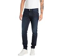 REPLAY Adult M914 Anbass Power Stretch Jeans, Dark Blue 007-5, 36W / 30L