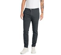 REPLAY Adult M9627 Zeumar Hyperchino Color Xlite Trouser, Petrol Blue 095, 36W / 30L