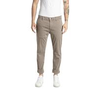 REPLAY Adult M9627 Zeumar Hyperchino Color Xlite Trouser, Sand 020-1, 32W / 30L