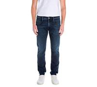 Replay Anbass Eco Plus Men's Slim Fit Jeans, 007 Dark Blue, 36 W/32 L