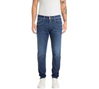 Replay Anbass Eco Plus Men's Slim Fit Jeans, 007 Dark Blue, 36 W/34 L