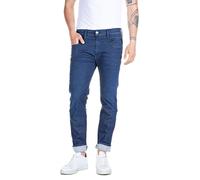 Replay Anbass Hyperflex Denim Mens Jeans In Ocean Blue UK 30 - 36