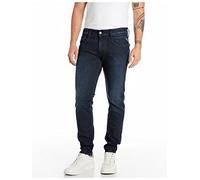 Replay Anbass Slim Fit Jeans - Dark Blue, Dark Blue, Size 36, Inside Leg Regular, Men Dark Blue