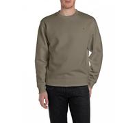 Replay Basics Men's Sweatshirt, 759 Mud Green, XL