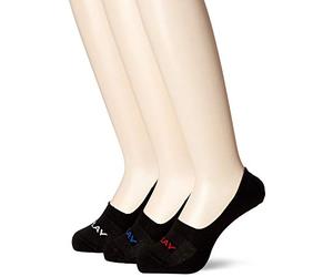 REPLAY C100636-001-N161 INVISIBLE Basic Foot Logo 3Prs Card wrap Socks Unisex BLACK/LOGO ASS COLOURS Size 39/42