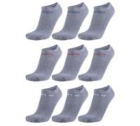 REPLAY C101025-001-N162 IN LINER Basic Instep Logo 3prs Banderole Socks Unisex GREY MEL./LOGO ASS C Size 43/46