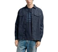 Replay M4124 .000.860 B04 Long Sleeve Shirt Blue XL Men