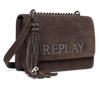 REPLAY Crossbody Bag DK Brown Wood