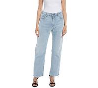 Replay Damen Jeans Jaylie Wide Leg Fit Rose Label, Super Light Blue 011 (Blau), 29W / 32L