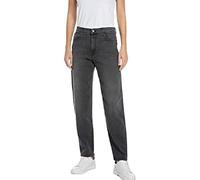 REPLAY Damen Jeans Keida Baloon-Fit, Dark Grey 097 (Grau), 28W / 28L