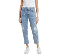 Replay Damen Jeans Keida Baloon-Fit Original, Light Blue 010 (Blau), 24W