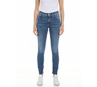 Replay Damen Jeans Luzien Skinny-Fit Hyperflex mit Stretch, Medium Blue 009 (Blau), 25W / 32L