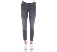REPLAY Damen Jeans Luzien Skinny-Fit mit Power Stretch, Dark Grey 097 (Grau), 27W / 32L