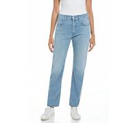 Replay Damen Jeans Maijke Straight-Fit, Light Blue 010 (Blau), 30W / 28L