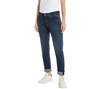 Replay Damen Jeans Marty Boyfit, Dark Blue 007 (Blau), 26W / 32L