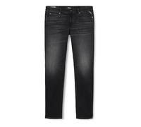 REPLAY Damen Jeans New Luz Skinny-Fit Bio, Black 098 (Schwarz), 27W / 28L