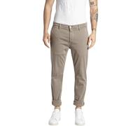 Replay Herren Chino Zeumar Slim-Fit Hyperflex X-Lite mit Stretch, Braun (Sand 020-1), 34W / 34L