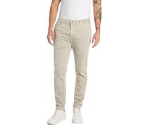 REPLAY Herren Chino Zeumar Slim-Fit Hyperflex X-Lite mit Stretch, Grau (Moon Grey 604), 31W / 32L
