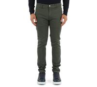 REPLAY Adult M9627 Zeumar Hyperchino Color Xlite Trouser, Military Green 030-1, 36W / 30L