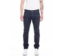Replay Herren Jeans Anbass Slim-Fit Aged, Dark Blue 007-1 (Blau), 27W / 32L