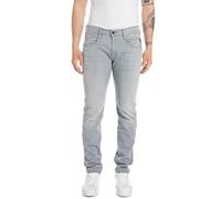 Replay Herren Jeans Anbass Slim-Fit Aged, Light Grey 095 (Grau), 28W / 30L