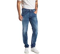 Replay Herren Jeans Anbass Slim-Fit Bio, Medium Blue 009-5 (Blau), 27W / 32L