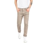 Replay Herren Jeans Anbass Slim-Fit Hyperflex Colour X-Lite mit Stretch, Braun (Sand 020-1), 31W / 30L