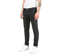 REPLAY Herren Jeans Anbass Slim-Fit Hyperflex Colour X-Lite mit Stretch, Schwarz (Black 040-2), 31W / 30L