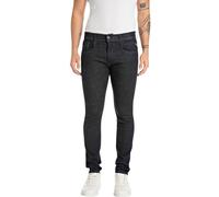REPLAY Herren Jeans Anbass Slim-Fit Hyperflex Forever Dark mit Stretch, Blau (Dark Blue 007-1), 29W / 32L