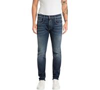 Replay Herren Jeans Anbass Slim-Fit Hyperflex mit Stretch, Blau (Dark Blue 007-5), 33W / 34L