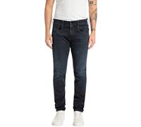 REPLAY Herren Jeans Anbass Slim-Fit Hyperflex mit Stretch, Blau (Dark Blue 007-7), 36W / 30L