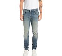 REPLAY Herren Jeans Anbass Slim-Fit Hyperflex mit Stretch, Blau (Medium Blue 009-5), 31W / 30L