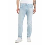REPLAY Herren Jeans Anbass Slim-Fit Hyperflex mit Stretch, Blau (Superlight Blue 011), 30W / 32L