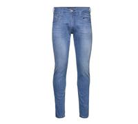 Replay Herren Jeans Anbass Slim-Fit mit Power Stretch, Dark Blue 007 (Blau), 32W / 32L