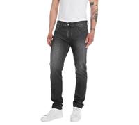 Replay Herren Jeans Anbass Slim-Fit mit Power Stretch, Grau (Dark Grey 097), 28W / 32L